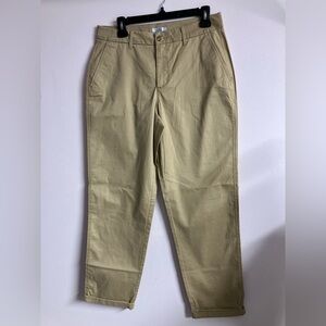 Women’s Casual Ankle Cut Pants, Size 6, Tan, Croft & Barrow